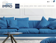 Tablet Screenshot of immo-amiens.com